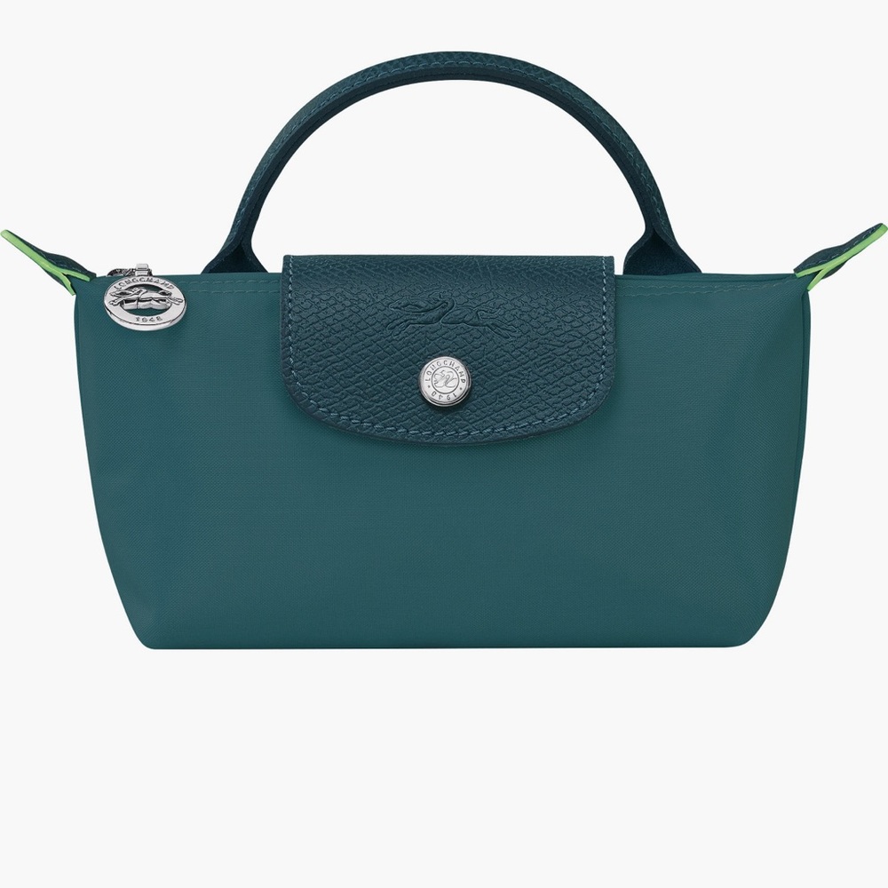 Longchamp Le Pliage makeup case mini purse